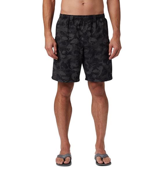 Columbia PFG Super Backcast Shorts Black For Men's NZ71523 New Zealand